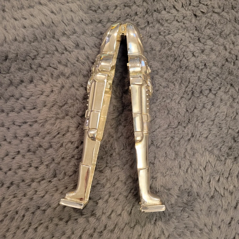 Vtg Godinger Toy Soldier Nutcracker Silver Plated 1995